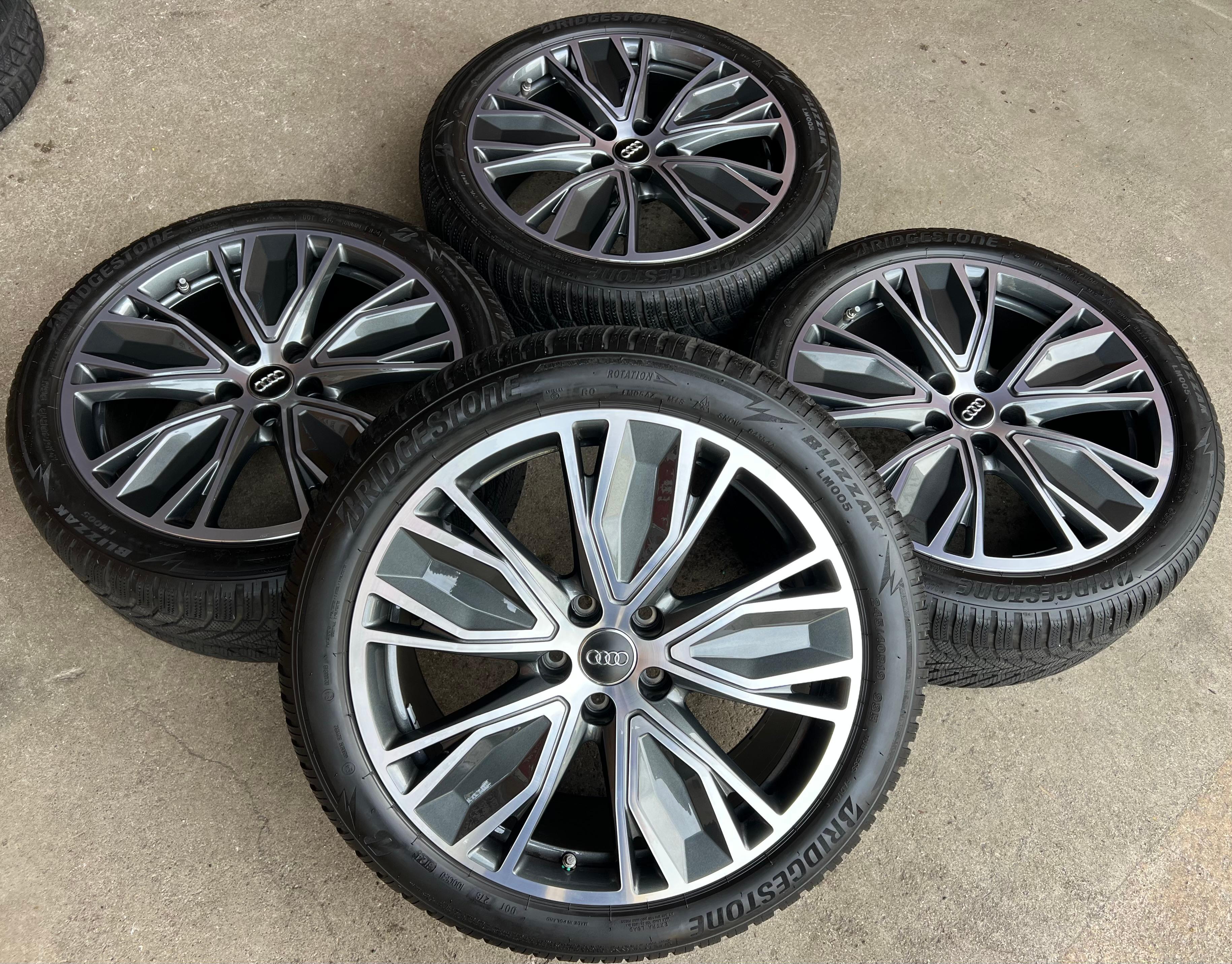 4 ORIGINAL 19" ALU WINTERRÄDER AUDI A5 S5 FU2 B10 8B3601025AT 245/40R19 98H 2024