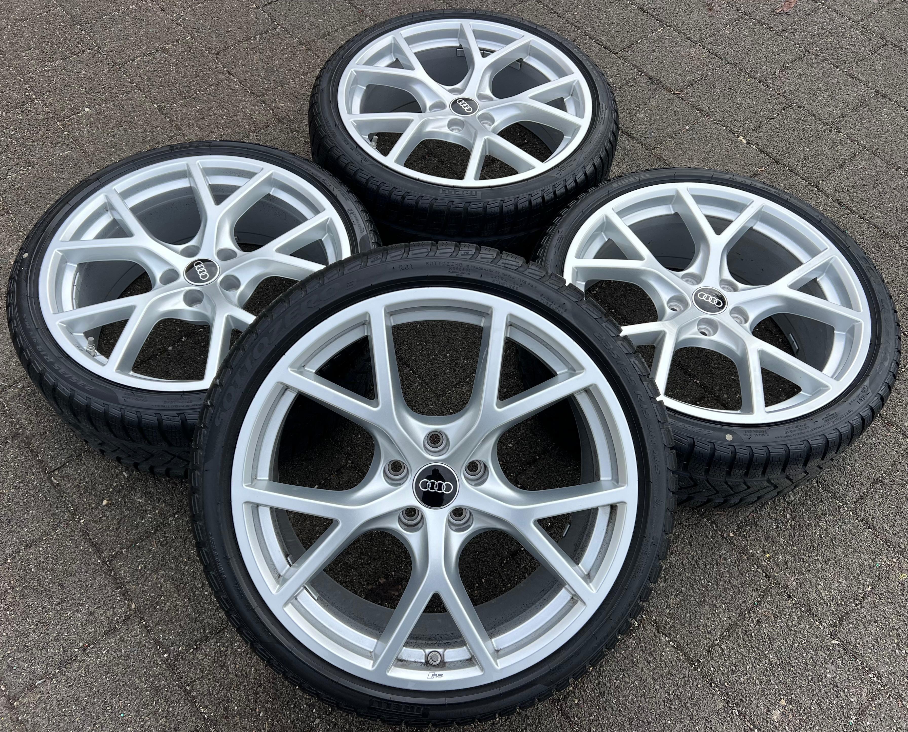 4 ORIGINAL 19" ALU WINTERRÄDER AUDI RS3 8Y 8Y0601025BT 235/35R19 91V PIRELLI RDKS