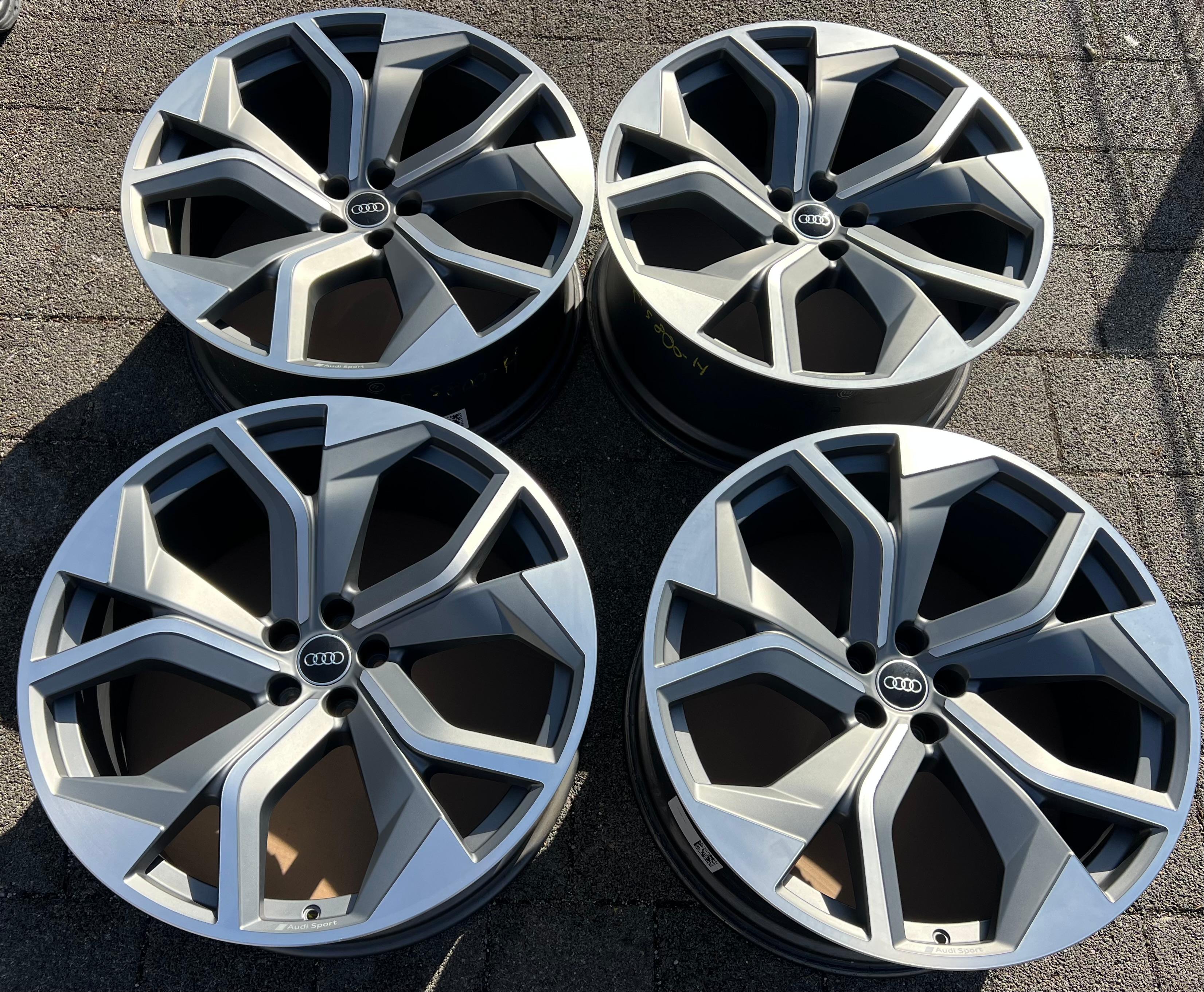 4 ORIGINAL 23" ALUFELGEN AUDI Q8 SQ8 RSQ8 4M 4M8601025AG 10,5x23 ET18