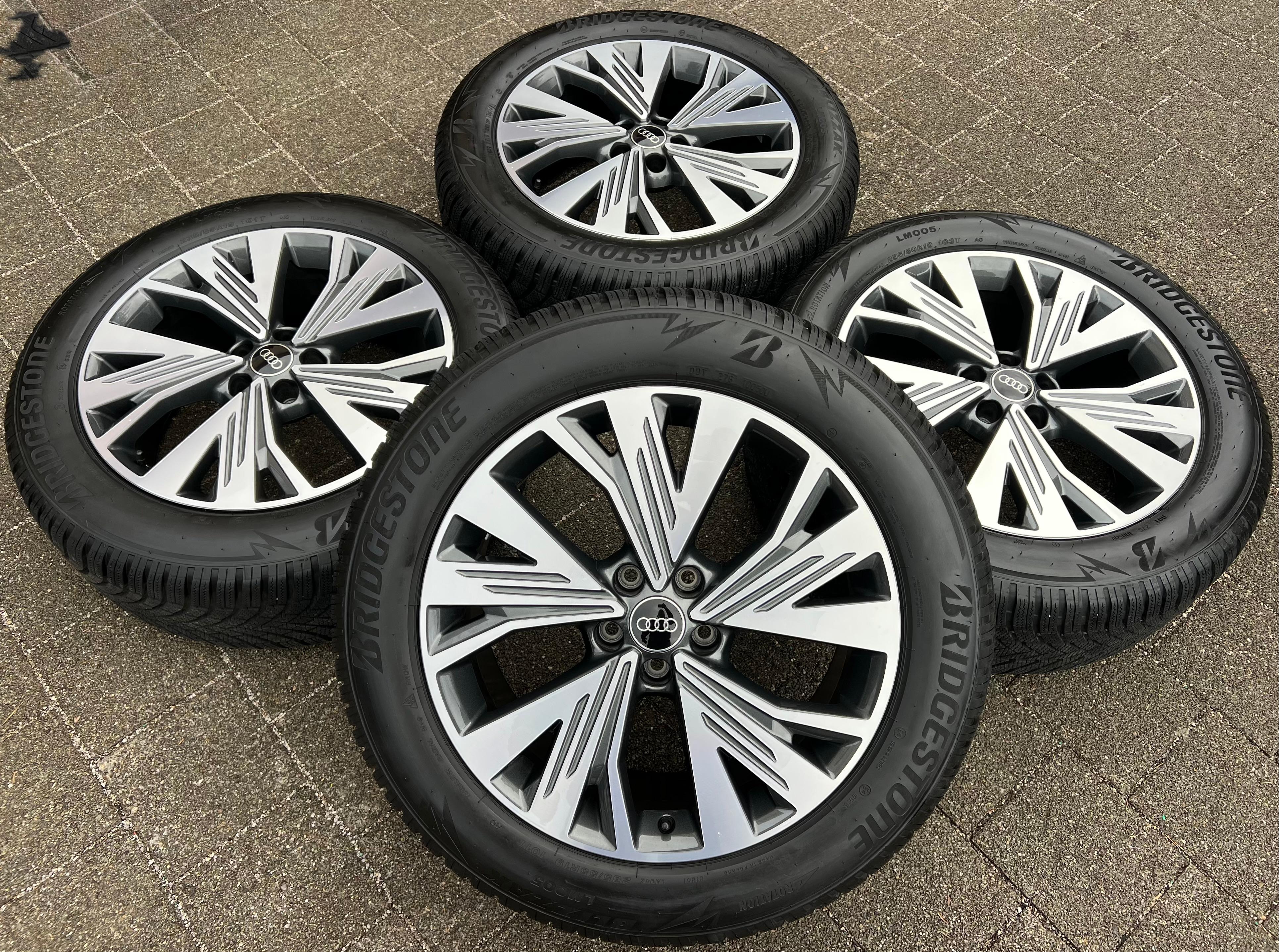 4 ORIGINAL 19" ALU WINTERRÄDER AUDI Q4 E-TRON 235/55R19 101T 255/50R19 103T 2024