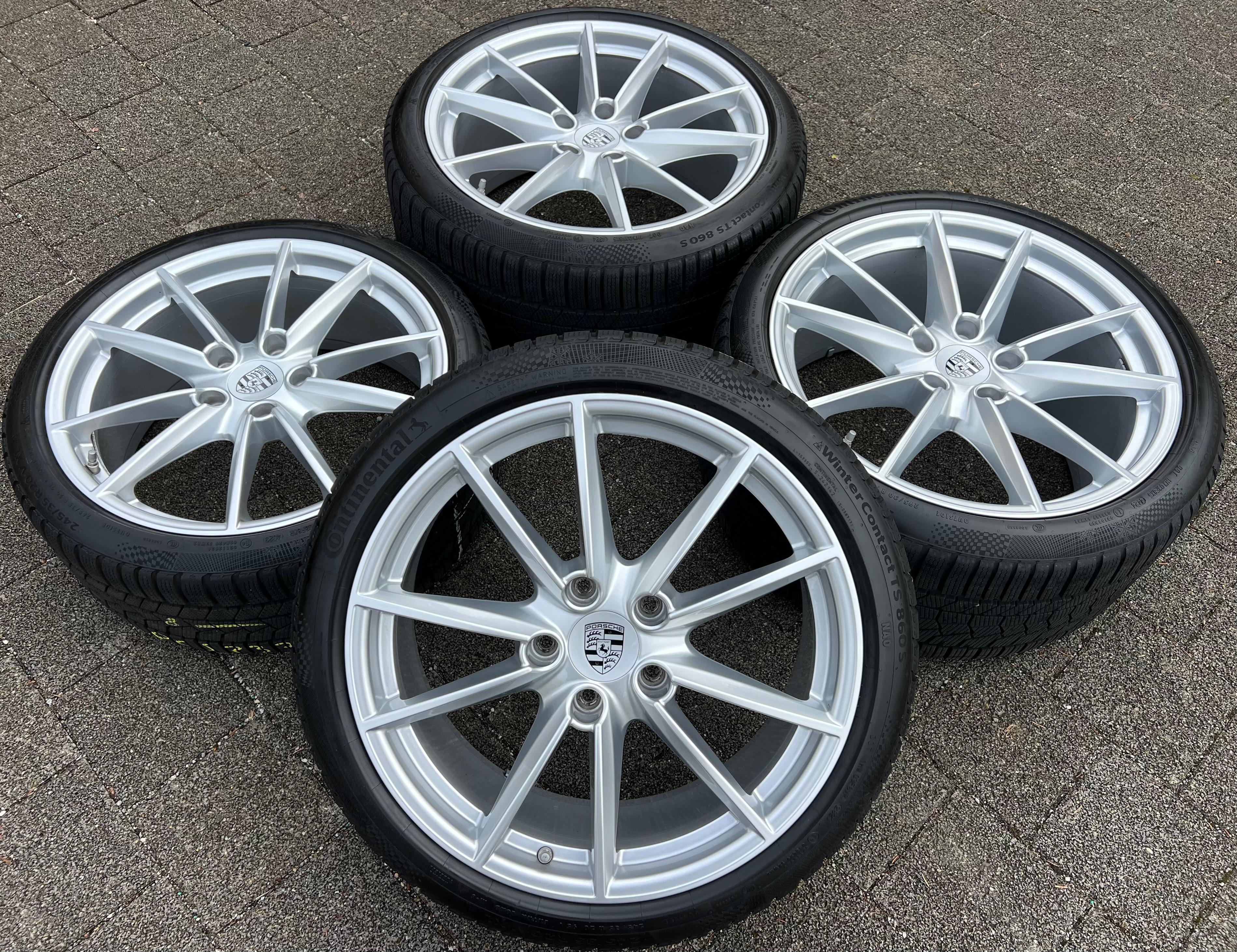 4 ORIGINAL 20" 21" ALU WINTERRÄDER PORSCHE 911 992 992601025C 992601025D RDKS