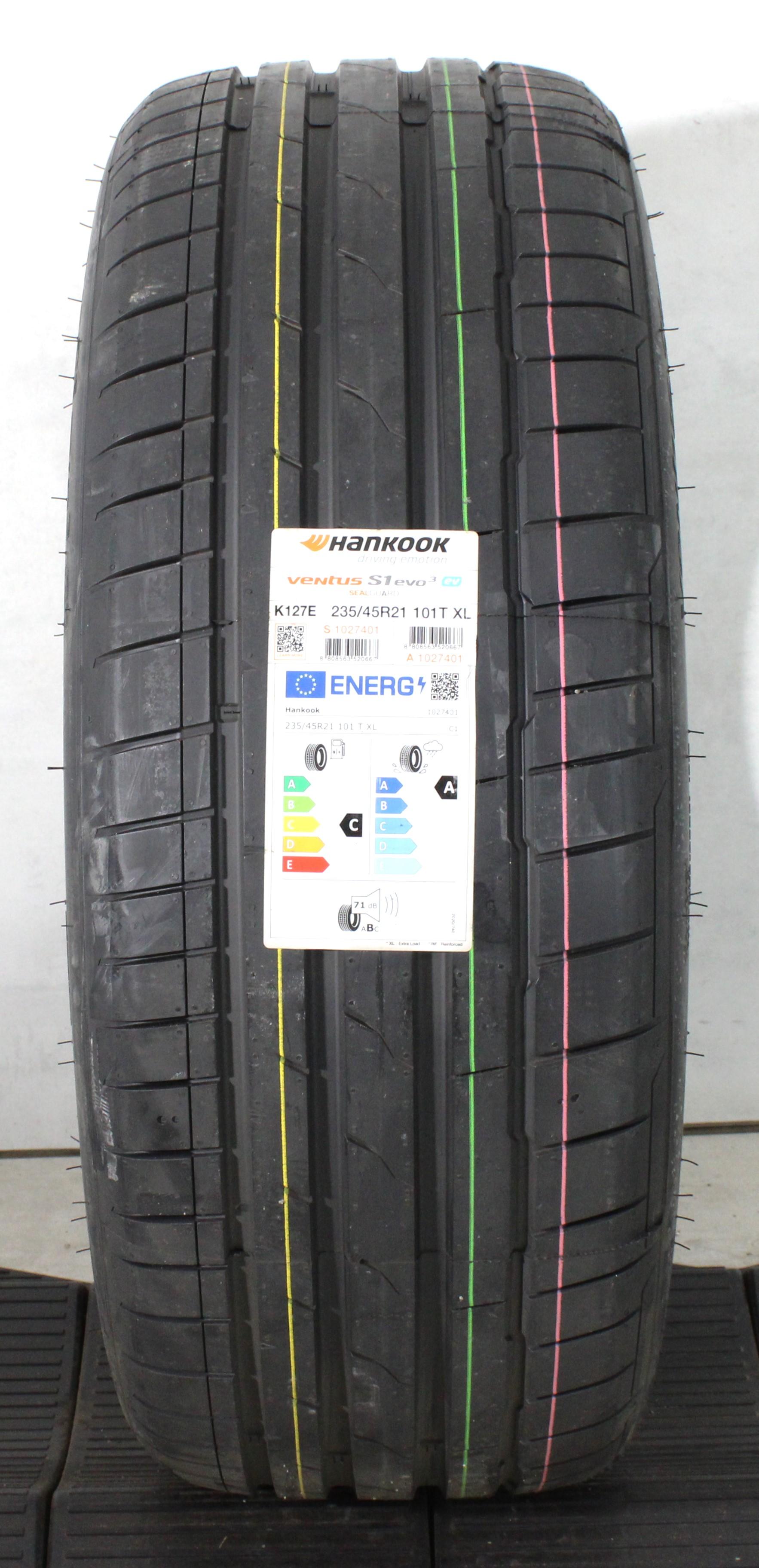 1 x 235/45R21 101T Sommerreifen Hankook Ventus S1 Evo 3 EV AO 2023 Seal