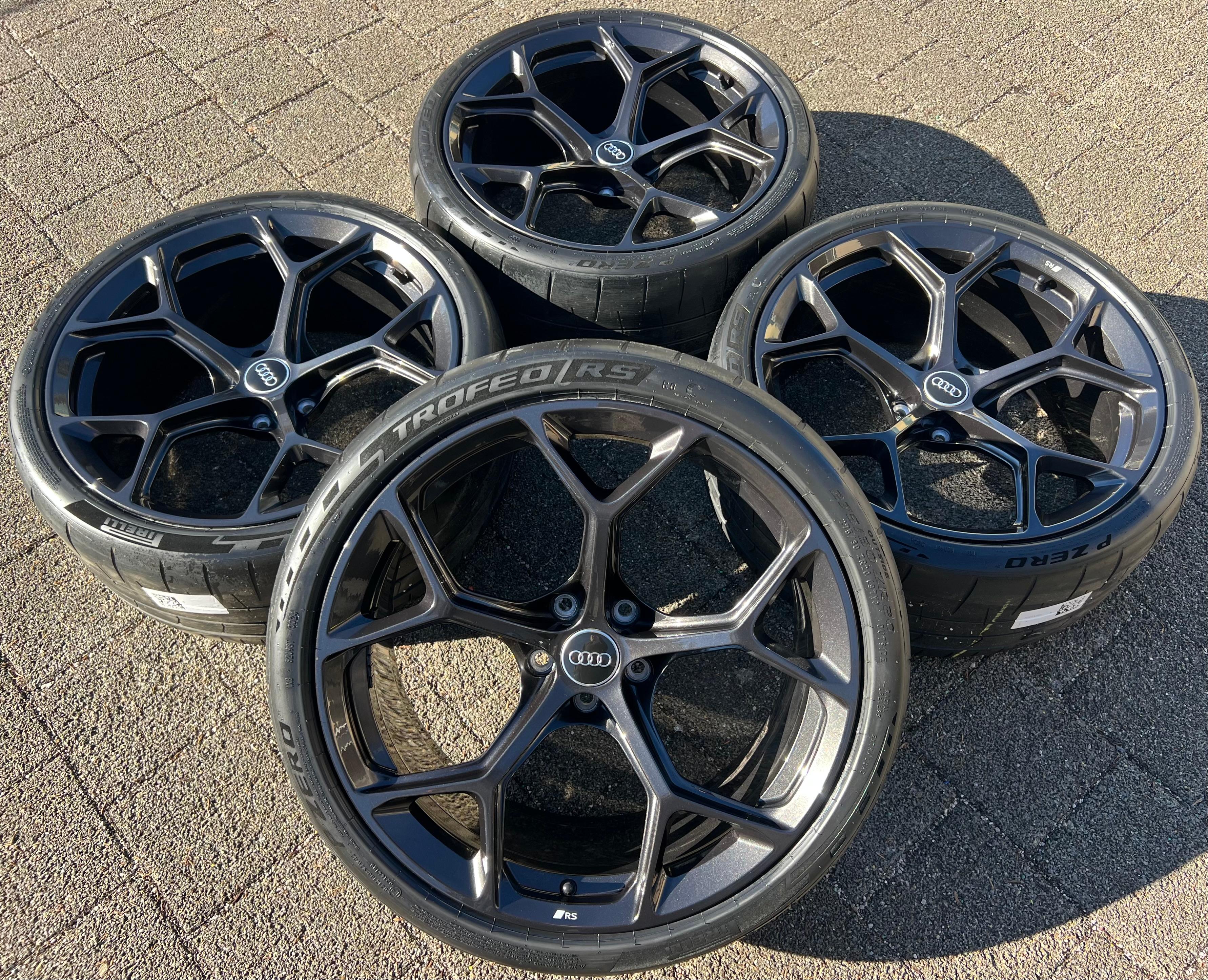 4 ORIGINAL 20" ALU SOMMERRÄDER AUDI RS4 RS5 8W 275/30R20 97Y 8W0601025GJ FREIHAUS
