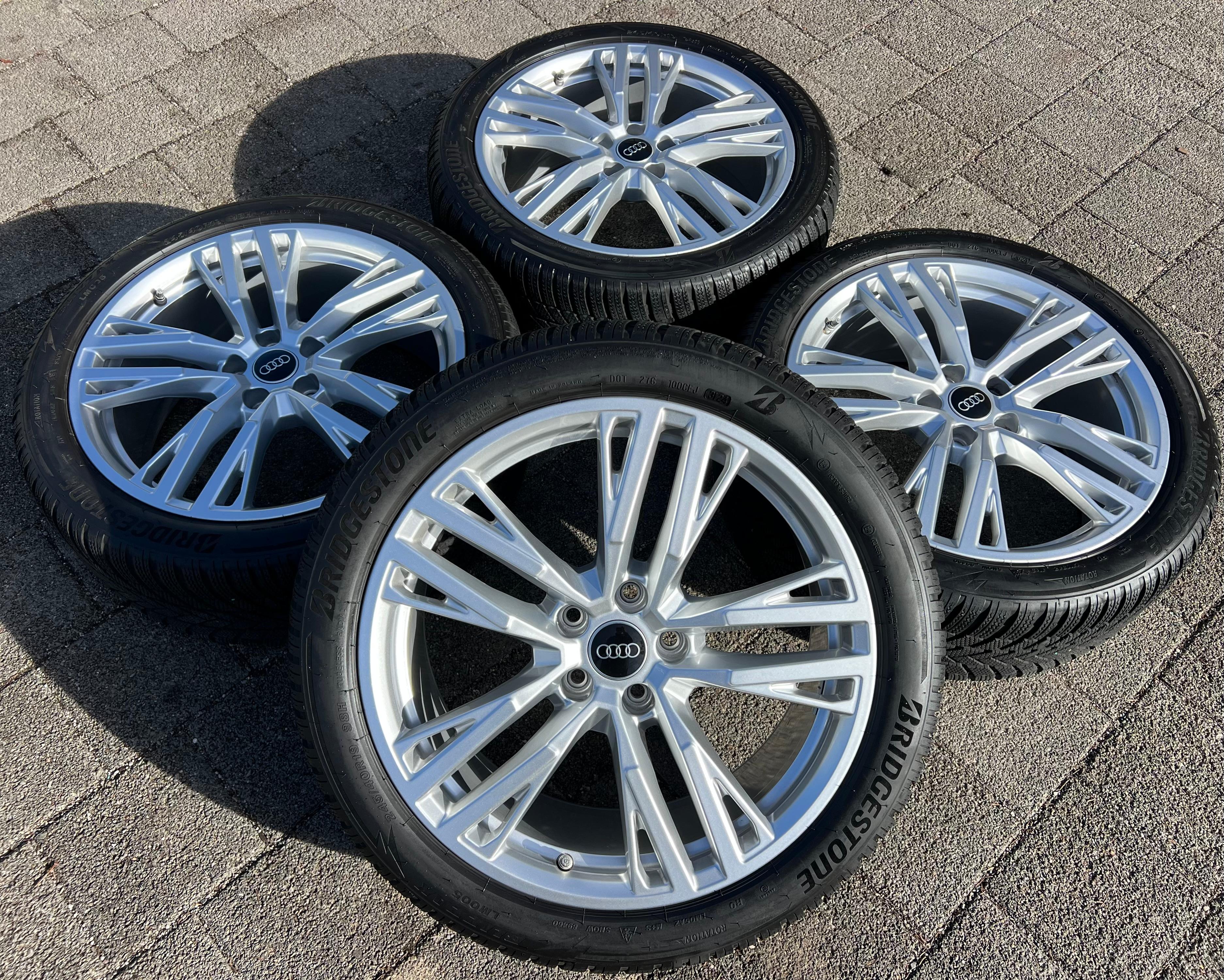 4 ORIGINAL 19" ALU WINTERRÄDER AUDI A5 S5 FU2 B10 8B3601025AS 245/40R19 98H 2024